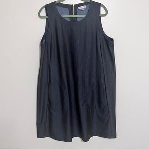 EUC Calvin Klein Sleeveless Dark Blue Dress Size 16 MAKE AN OFFER!